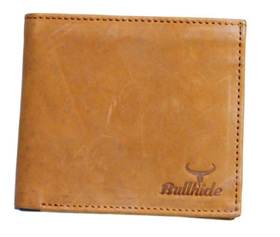 Picture of Men’s Minimalist Tan Leather Bifold Wallet